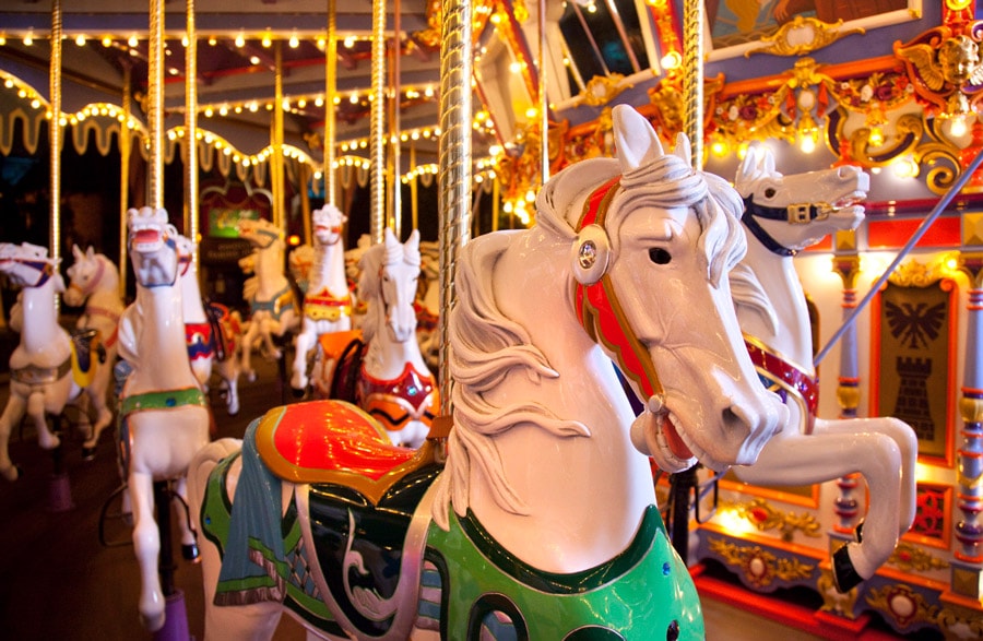 King Arthur’s Carrousel at Disneyland park