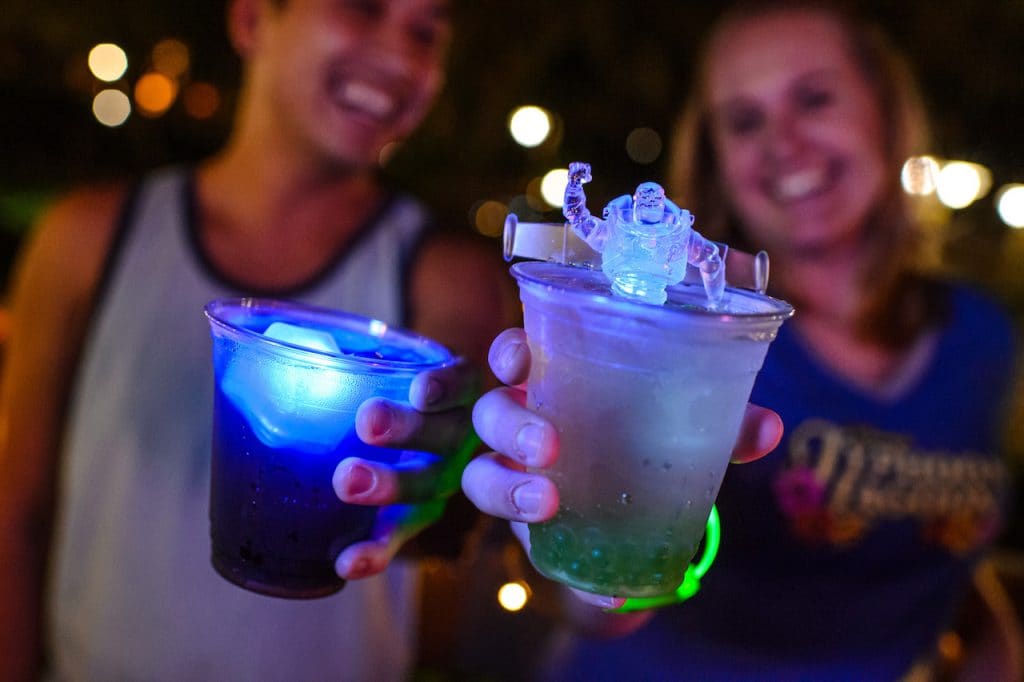 Specialty Beverages from H2O Glow Nights at Disney’s Typhoon Lagoon