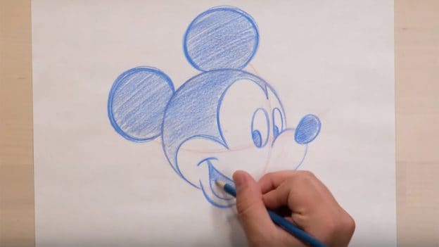 Mickey Mouse Drawing