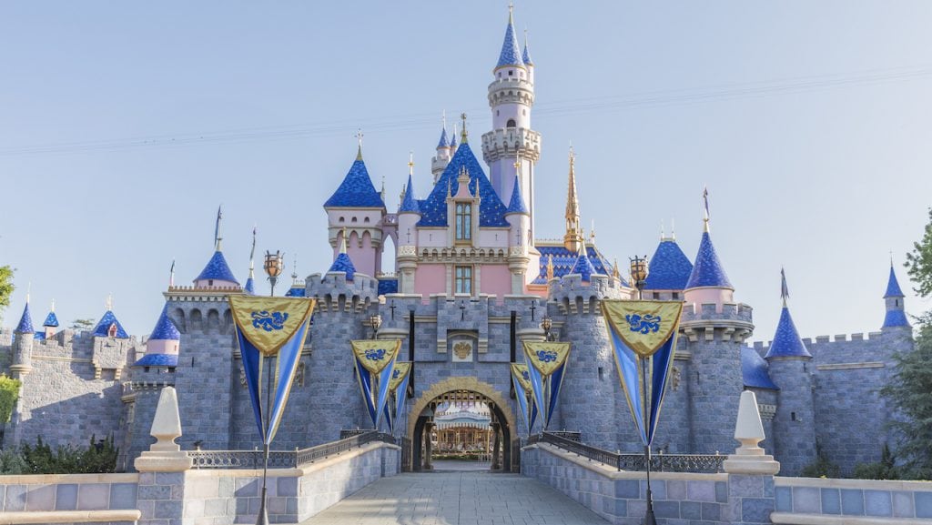 Sleeping Beauty Castle at Disneyland park