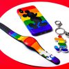Rainbow Mickey MagicBand, Key Chain, Phone Case
