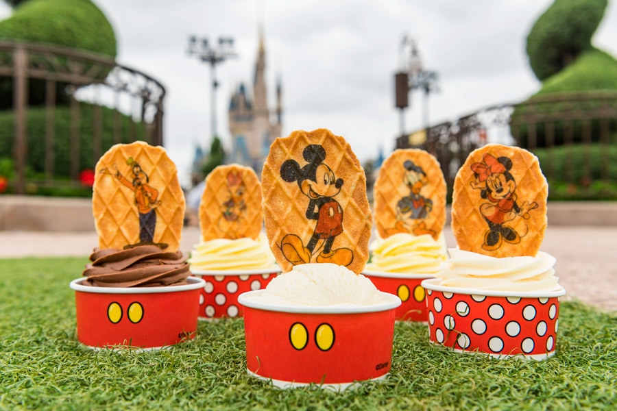 Mickey and Pals Waffle Wafer Toppers at Magic Kingdom Park
