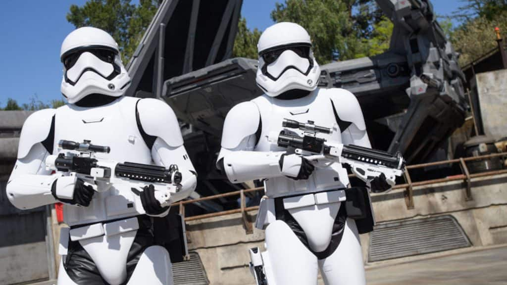 star wars galaxy's edge stormtroopers