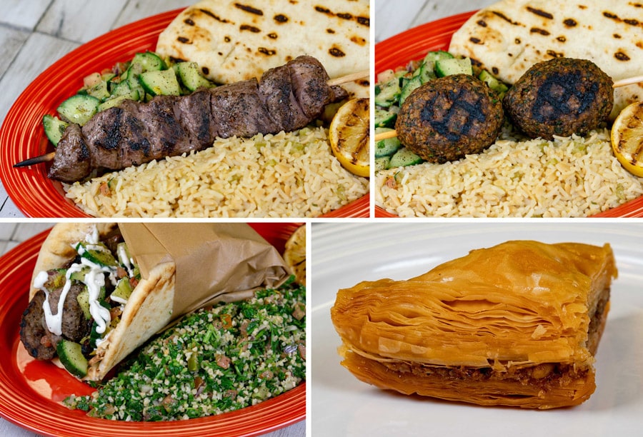 New Mediterranean Dishes from Paradise Garden Grill at Disney California Adventure Park
