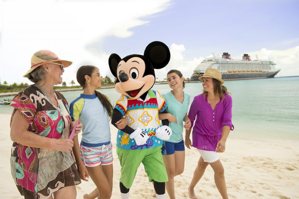 Families on Castaway Cay