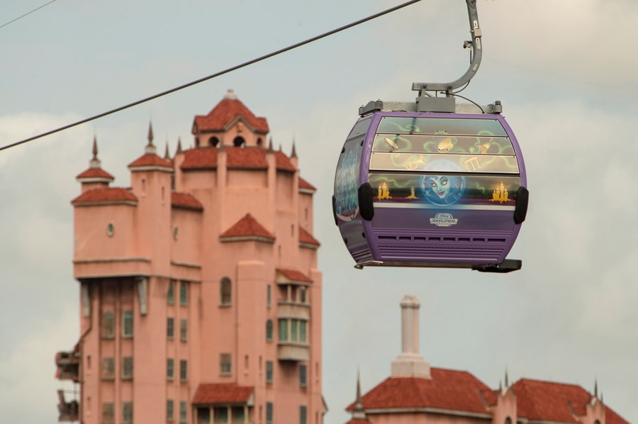Disney Skyliner Gondolas at Walt Disney World Resort