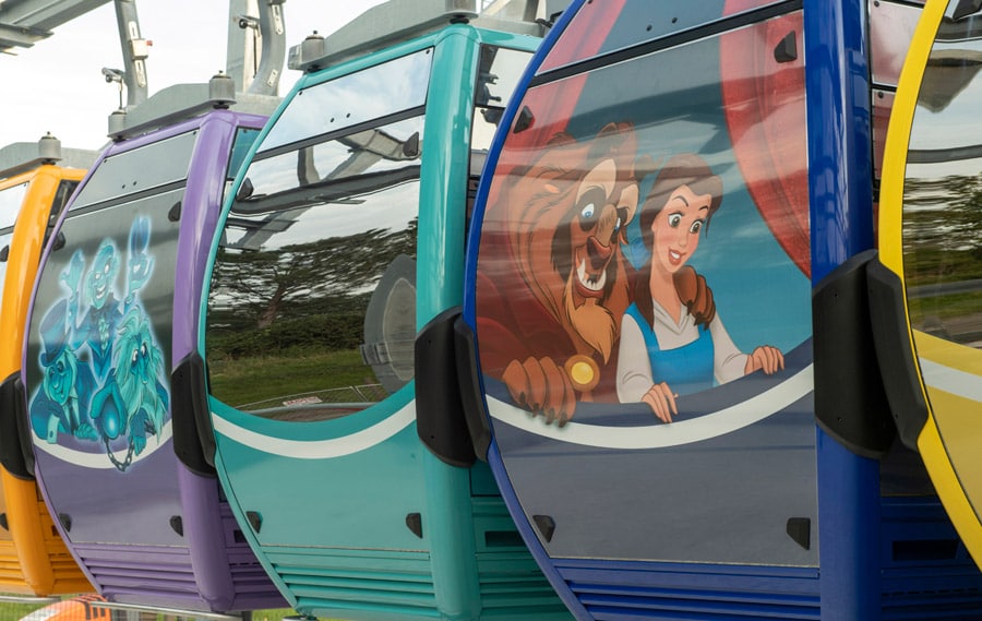 Disney Skyliner Gondolas at Walt Disney World Resort