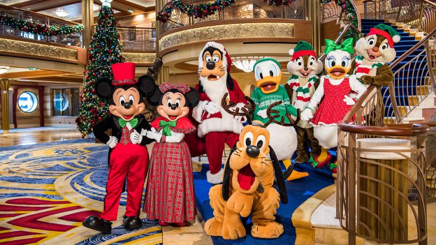 Characters on a Very Merrytime Cruise with Disney Cruise Line