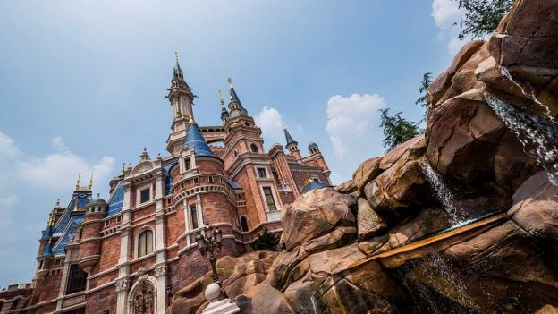 Good Morning from Storybook Castle at Shanghai Disneyland