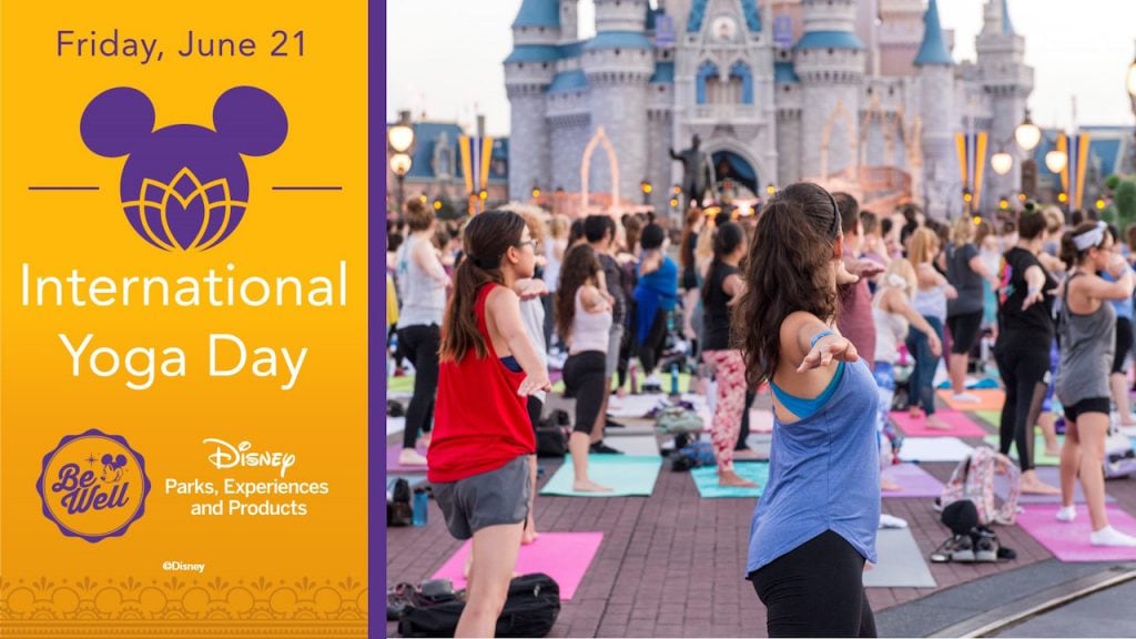 DisneyParksLIVE to Stream Sunrise Yoga at Walt Disney World Resort as part of Disney Parks