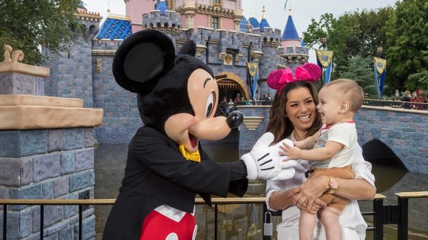 Eva Longoria at Disneyland Park