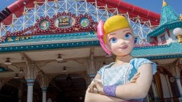 Bo Peep at Pixar Pier in Disney California Adventure park