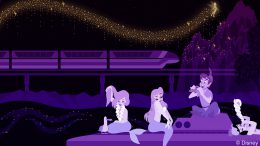 Disney Doodle: Peter Pan and Tinker Bell in Disneyland Park