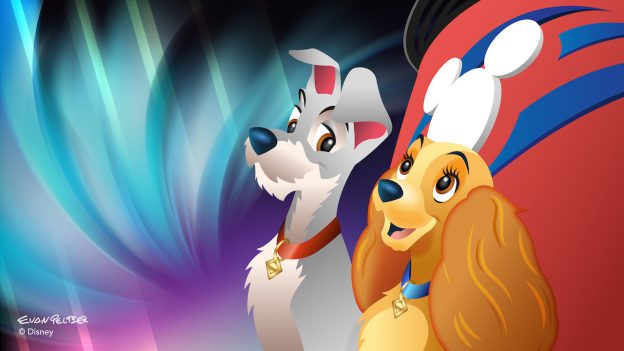 Lady and the Tramp Aboard Disney Cruise Line
