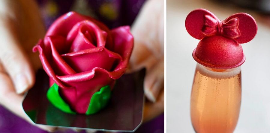 Imagination Pink offerings from Amorette’s Patisserie at Disney Springs