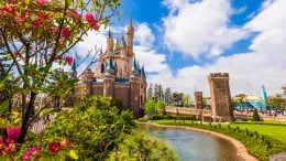 Cinderella Castle at Tokyo Disneyland