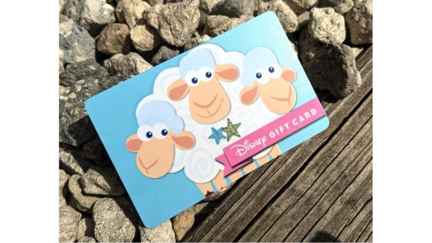 Bo Peep’s Sheep on a Disney Gift Card
