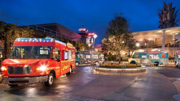 Food trucks at Disney Springs
