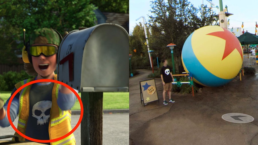 Pixar Easter Eggs Hidden in Google Street View Imagery of Toy Story Land at Disney’s Hollywood Studios