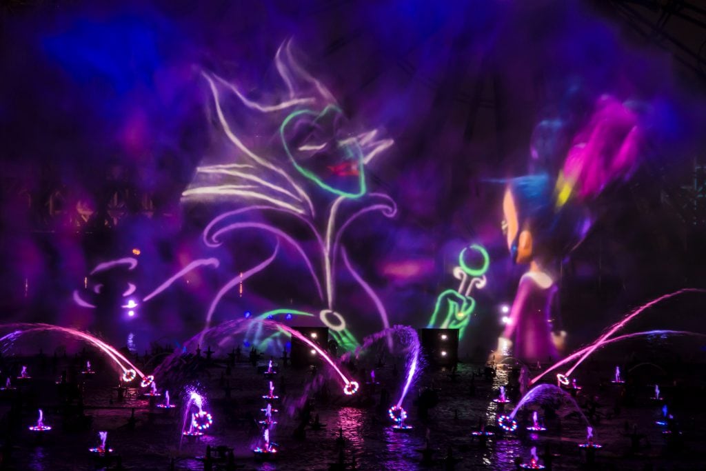 New âWorld of Colorâ Show during Oogie Boogie Bash at Disney California Adventure Park