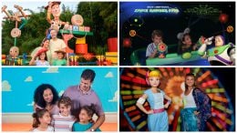 Walt Disney World Resort Photo Spots Inspired by “Toy Story” - Toy Story Land at Disney's Hollywood Studios, Buzz Lightyear's Space Ranger Spin at Magic Kingdom Park, Disney PhotoPass Studio at Disney Springs and Meeting Bo Peep at Disney H2O Glow Nights at Disney's Typhoon Lagoon