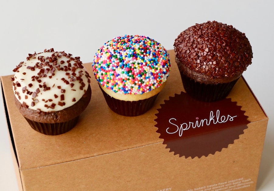 Mini Cupcakes from Sprinkles Cupcakes at the Downtown Disney District