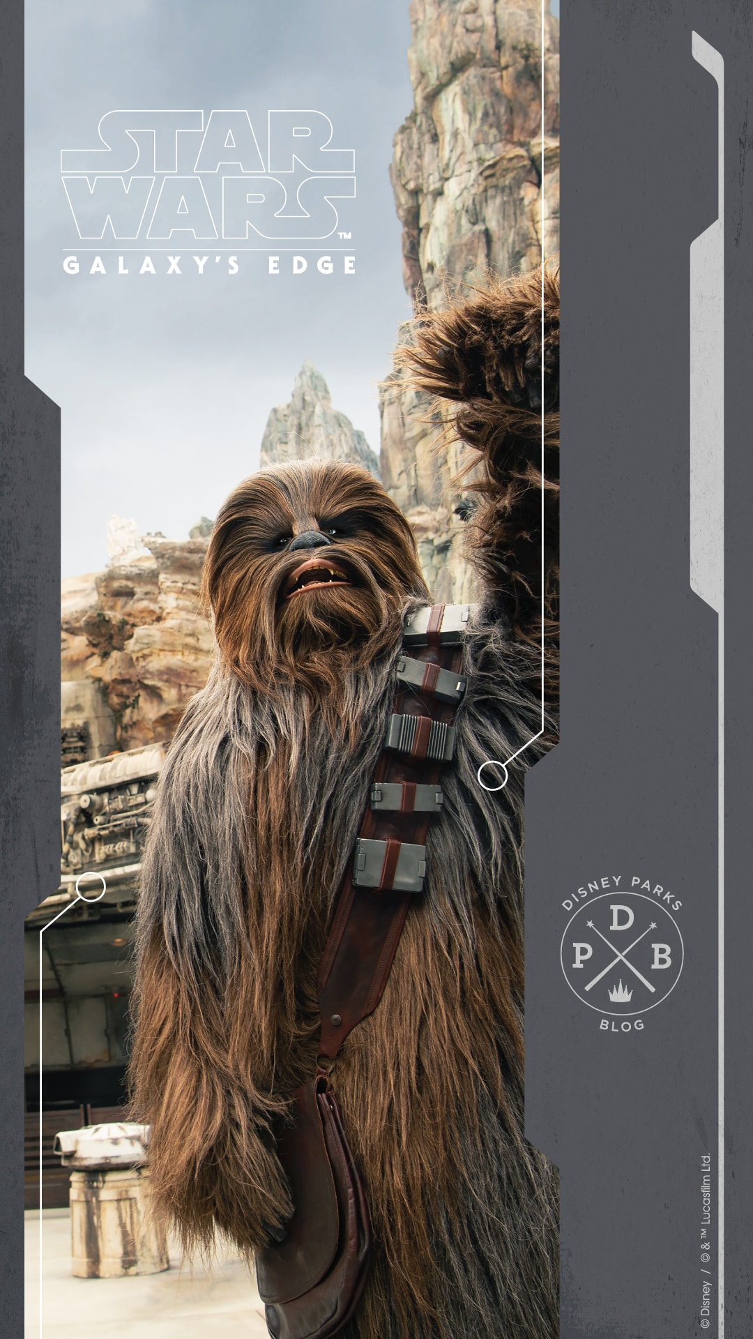 Chewbacca Wallpaper – iPhone/Android | Disney Parks Blog