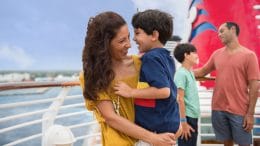 Family on Disney Cruise