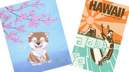 August 2019 Artists at WonderGround Gallery in Downtown Disney District at Disneyland Resort - Martin Hsu and Benjamin Burch