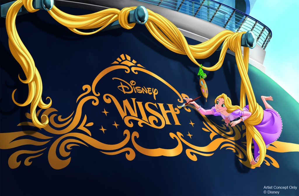 Disney Cruise Line -- The Disney Wish Cruise Ship