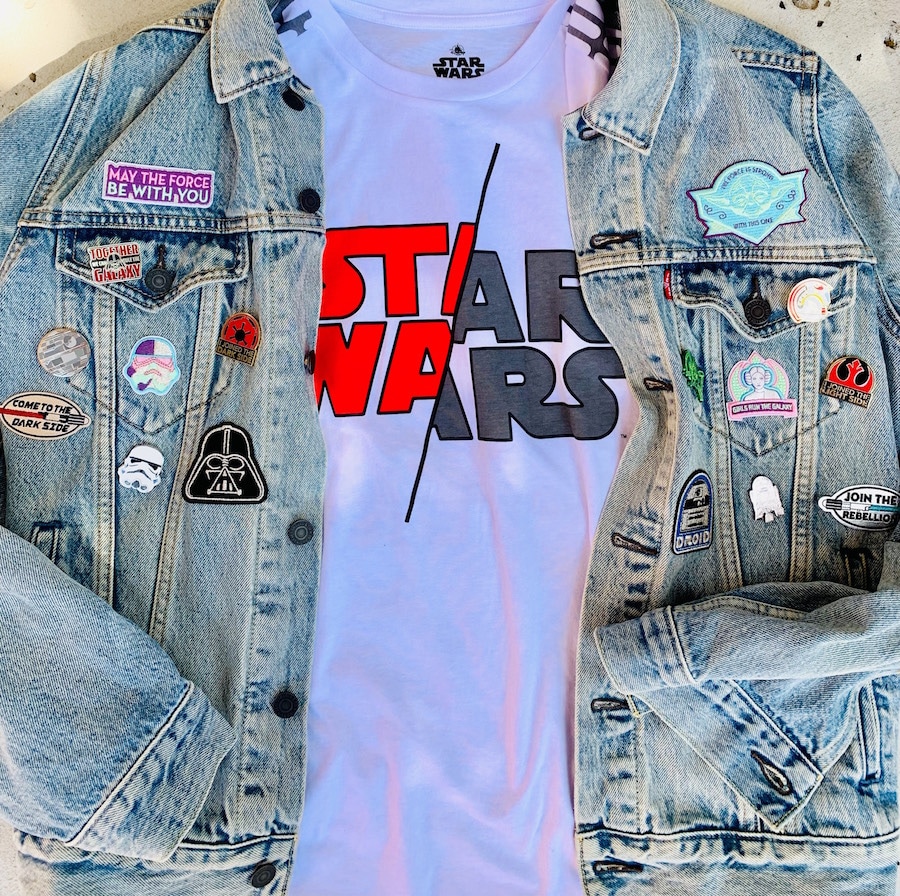 Customized Star Wars patches and pins