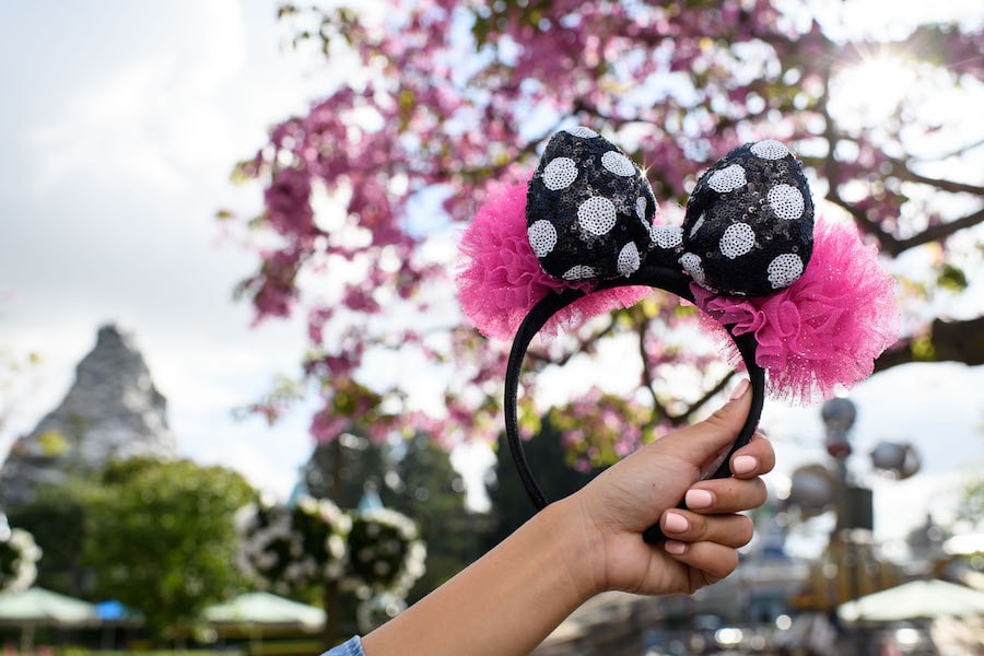 Necklace from the Disney Parks Collection x Betsey Johnson Minnie Ear Headband