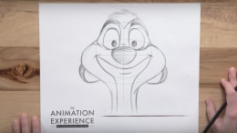 Timon from 'The Lion King' drawing