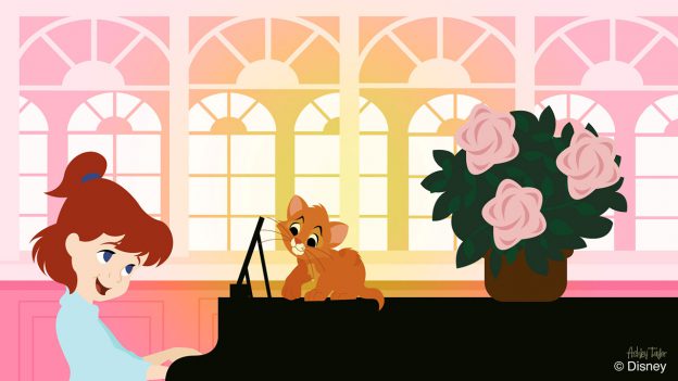 Disney Doodle: Jenny from ‘Oliver and Company’