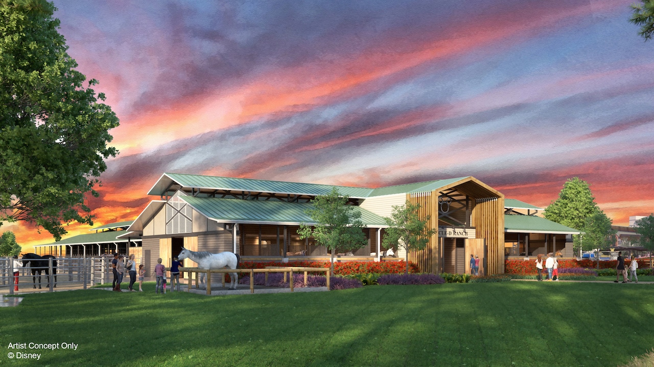 Whoa Horses At Disney S Fort Wilderness Resort Campground To Receive Beautiful New Barn Disney Parks Blog