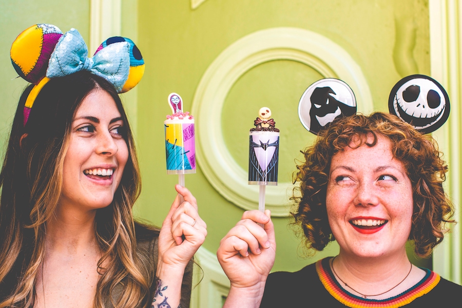 Jack and Sally Push Cake Pops from Mickey’s Not-So-Scary Halloween Party at Magic Kingdom Park