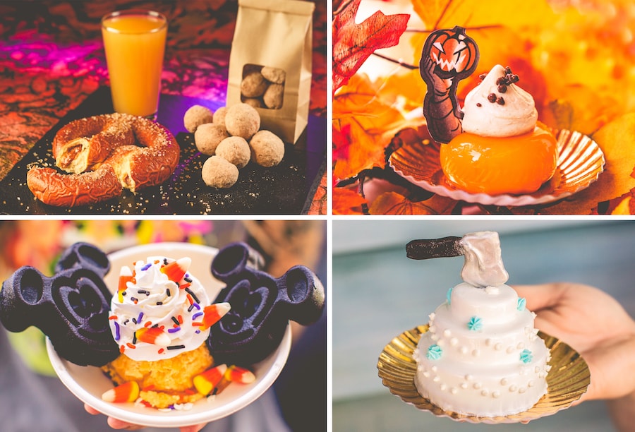 Offerings from Golden Oak Outpost and Sleepy Hollow for Mickey’s Not-So-Scary Halloween Party at Magic Kingdom Park