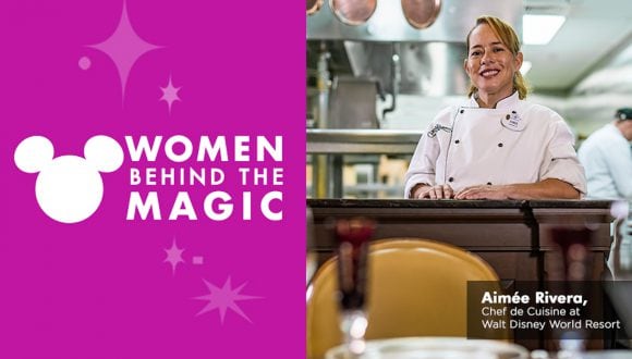 Aimée Rivera, a 23-year culinary veteran and Chef de Cuisine at Walt Disney World Resort