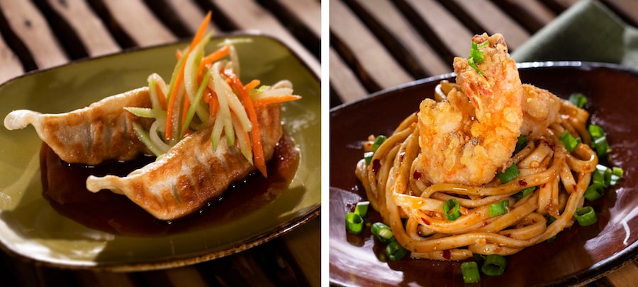 Offerings from the China Marketplace for the 2019 Epcot International Food & Wine Festival