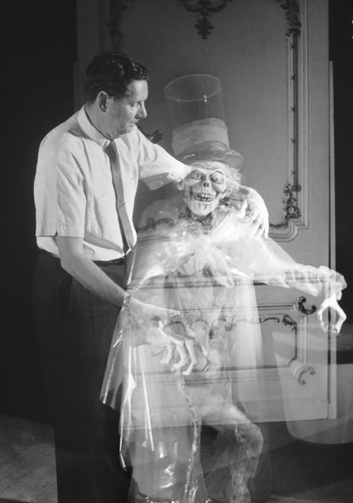Haunted Mansion Hatbox Ghost Installation Disney Archives