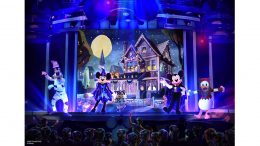 Rendering of Mickey’s Trick & Treat stage show