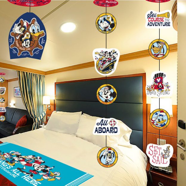 disney merrytime cruise room decorations