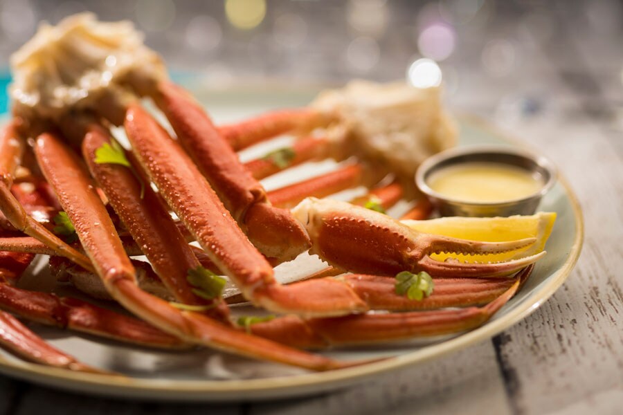 Crab Legs from Coral Reef Restaurant at Epcot