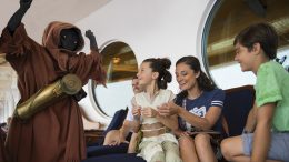 Surprise encounters with Jawas during Star Wars Day at Sea