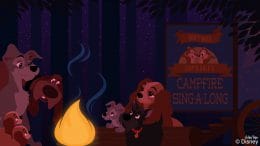 Trusty from ‘Lady and The Tramp’ Tells Tales at Disney’s Fort Wilderness Resort & Campground