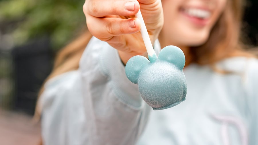 Arendelle Aqua Cake Pop from Marceline’s Confectionery at Downtown Disney District