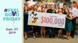 Feel Good Friday: Sept. 27, 2019 - Disney Serenades Central Florida Community Arts with Surprise $100,000 Donation to Help Bring Arts Program to Deserving Youth