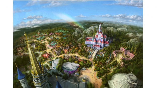 Rendering of New Experiences Coming to Tokyo Disneyland Spring of 2020
