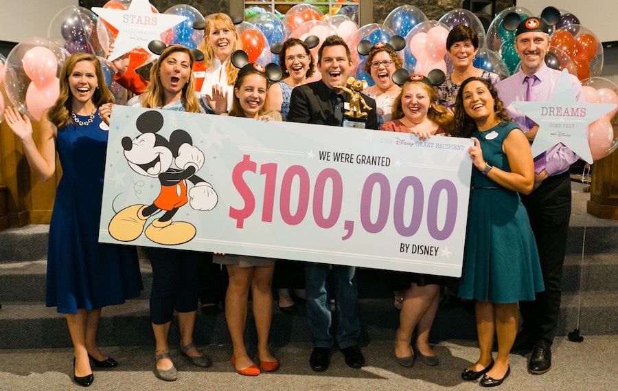 Disney serenades Central Florida Community Arts with surprise $100,000 donation to help bring arts program to deserving youth