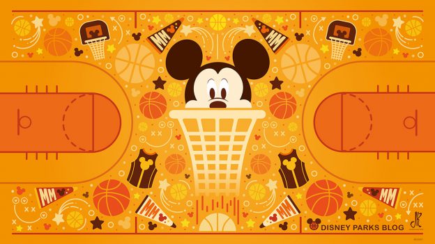 Download Our Latest Mickey Basketball Digital Wallpaper Disney Parks Blog